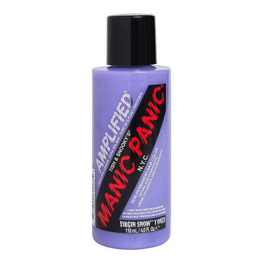 Manic Panic Virgin Snow 118Ml Amplified™ Squeeze Bottle Formula Hair Color