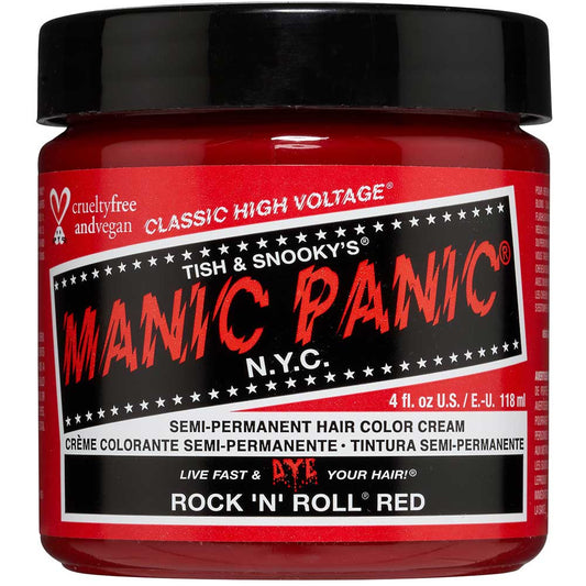 Manic Panic Rock N Roll Red 118Ml High Voltage® Classic Cream Formula Hair Color