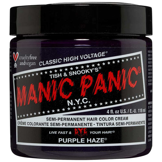 Manic Panic Purple Haze 118Ml High Voltage® Classic Cream Formula Hair Color