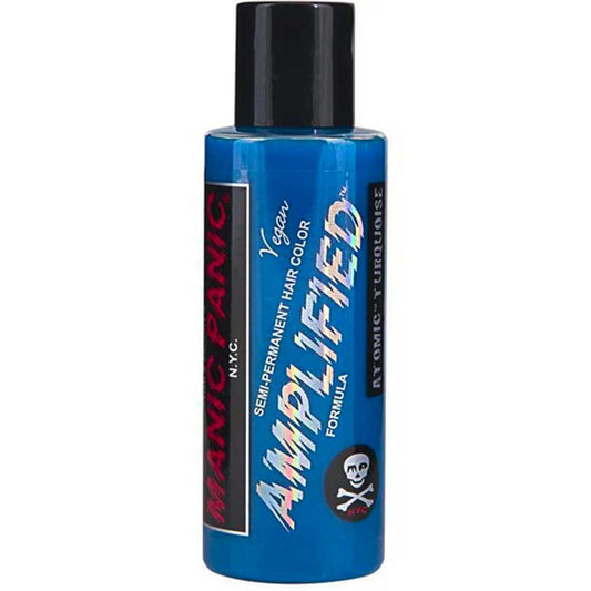 Manic Panic Atomic Turquoise 118Ml Amplified™ Squeeze Bottle Formula Hair Color