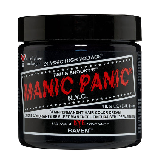 Manic Panic Raven 118Ml High Voltage® Classic Cream Formula Hair Color